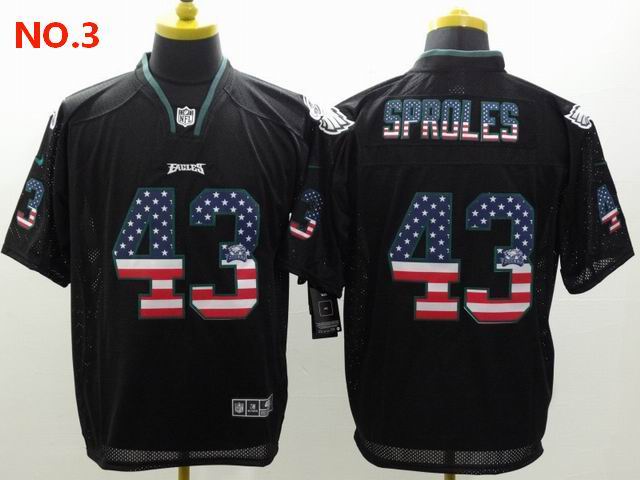 Men's Philadelphia Eagles #43 Darren Sproles Jersey NO.3;